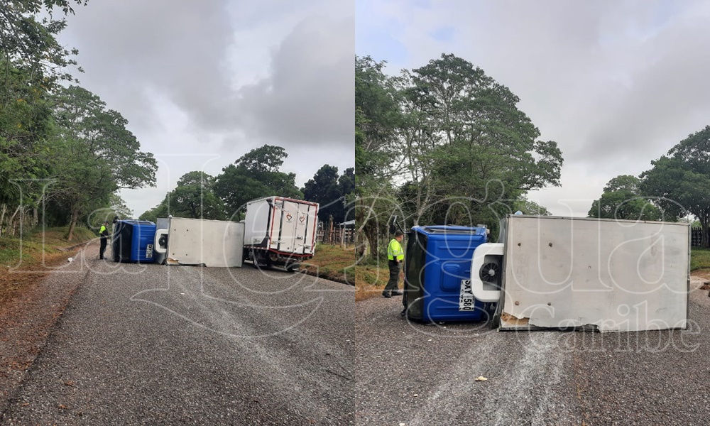 Aparatoso accidente de tránsito en la vía San Pedro – Buenavista, Sucre