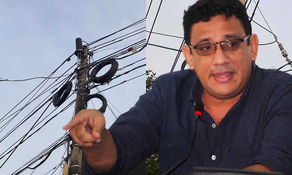 Presidente del Concejo de Montería solicitó hacer control sobre empresas que tienen la ciudad inundada de cables
