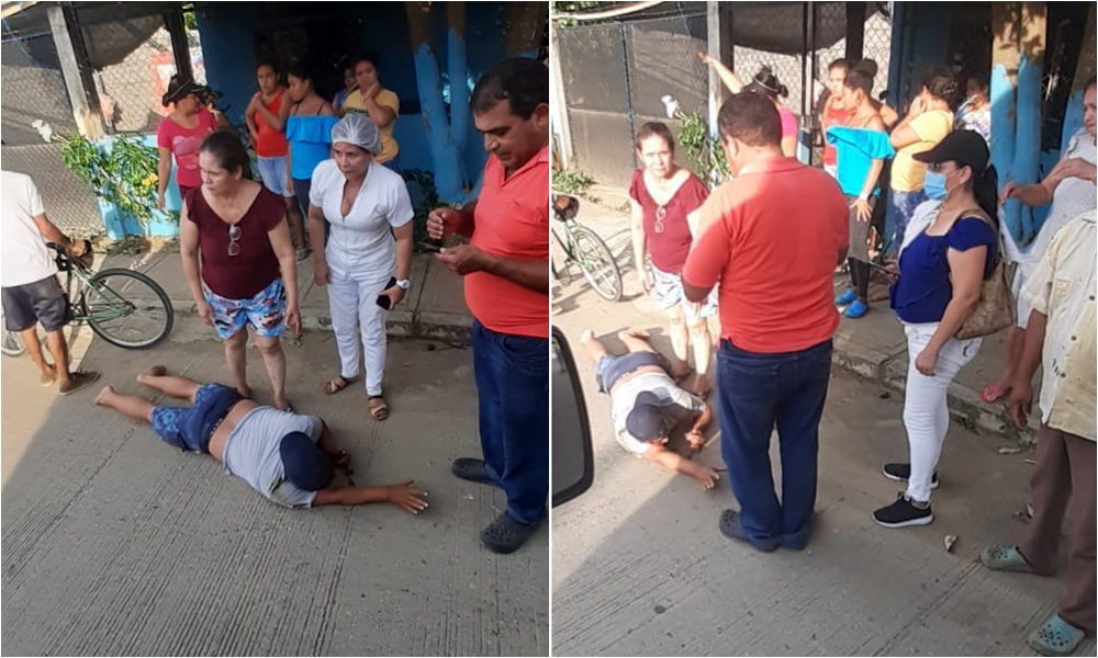 Motociclista se accidentó tras esquivar a un niño en zona rural de Cotorra