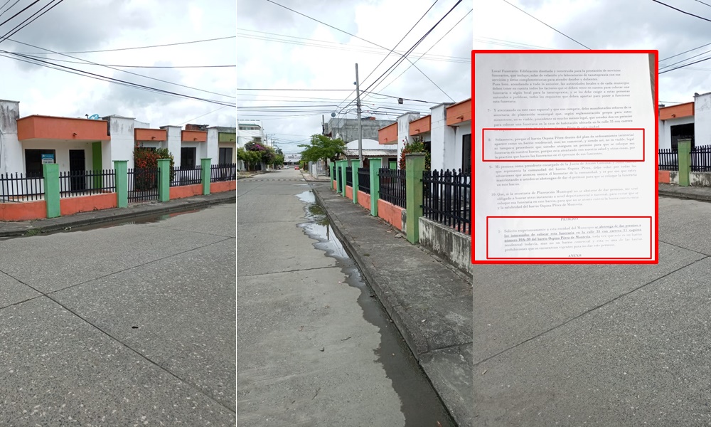 ¡Ni te vistas que no vas! Niegan uso de suelo a funeraria que pretendía operar en zona residencial de Montería