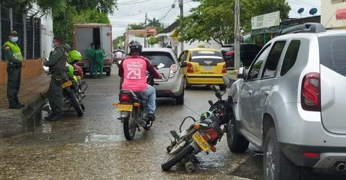 Imprudencias y accidentes de tránsito el pan de cada día en Montería