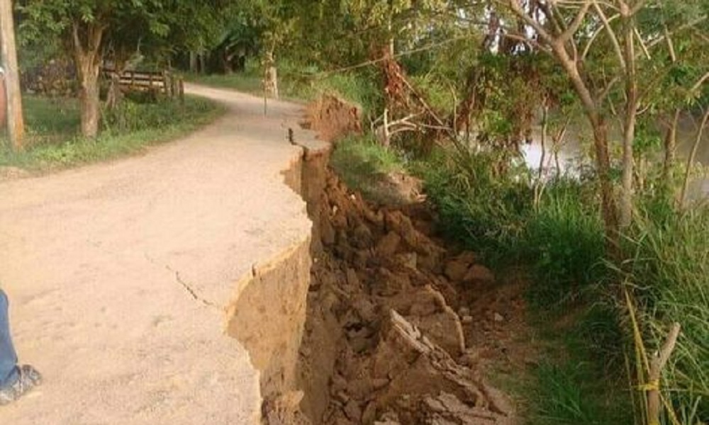 Erosión estaría a punto de dejar incomunicadas a poblaciones de la zona rural de Cereté