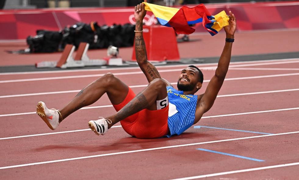 ¡Histórico! Anthony Zambrano ganó medalla de plata en los 400 metros en los Juegos Olímpicos de Tokio 2020