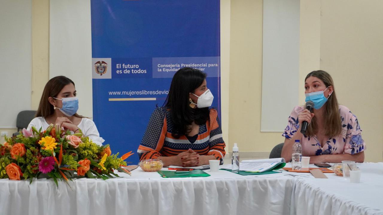 Senadora Ruby Chagüi lideró consejo de seguridad sobre violencia contra la mujer en Córdoba