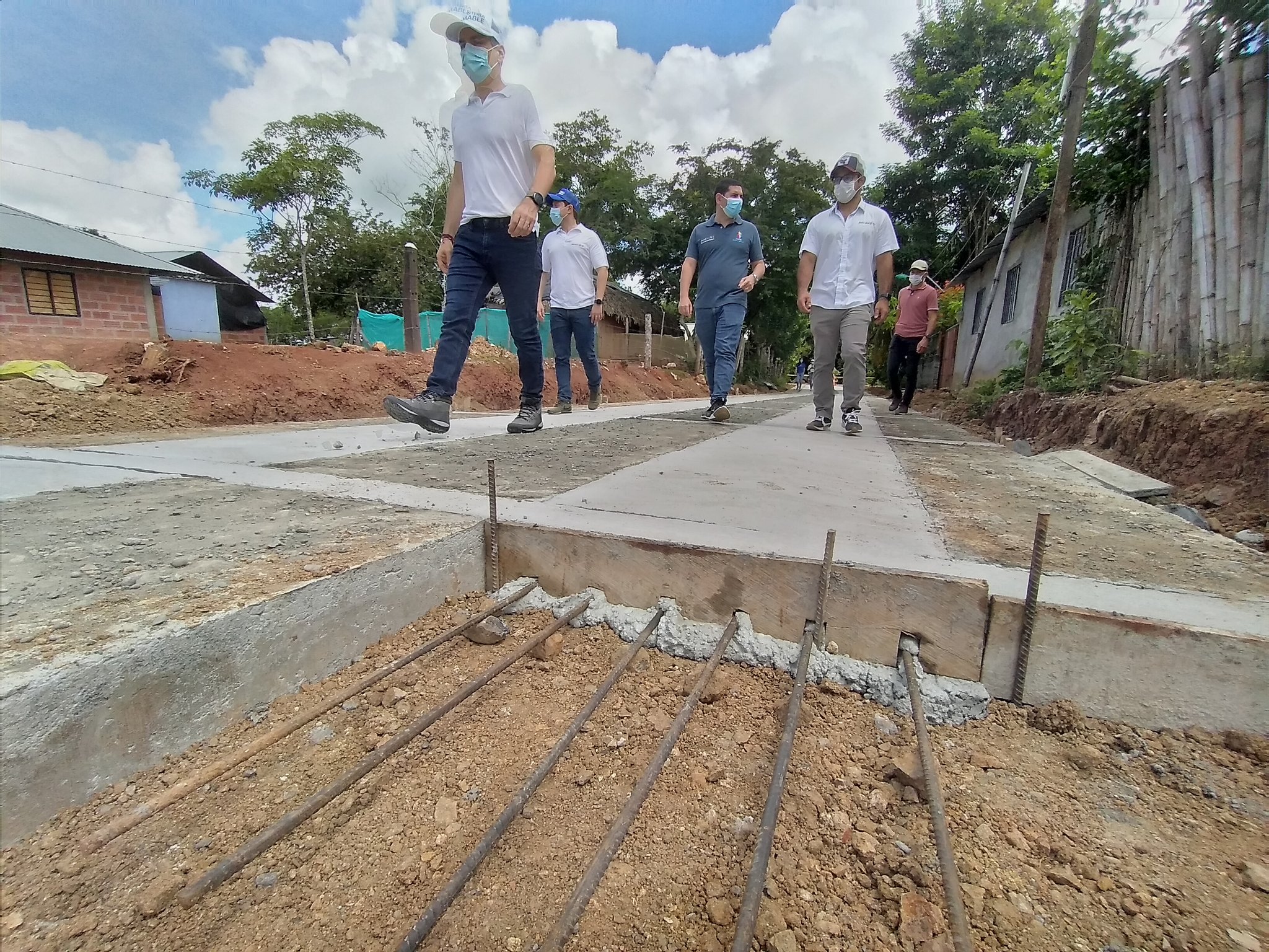 Ya está en su recta final la placa huella de Guateque, obras avanzan en un 80%