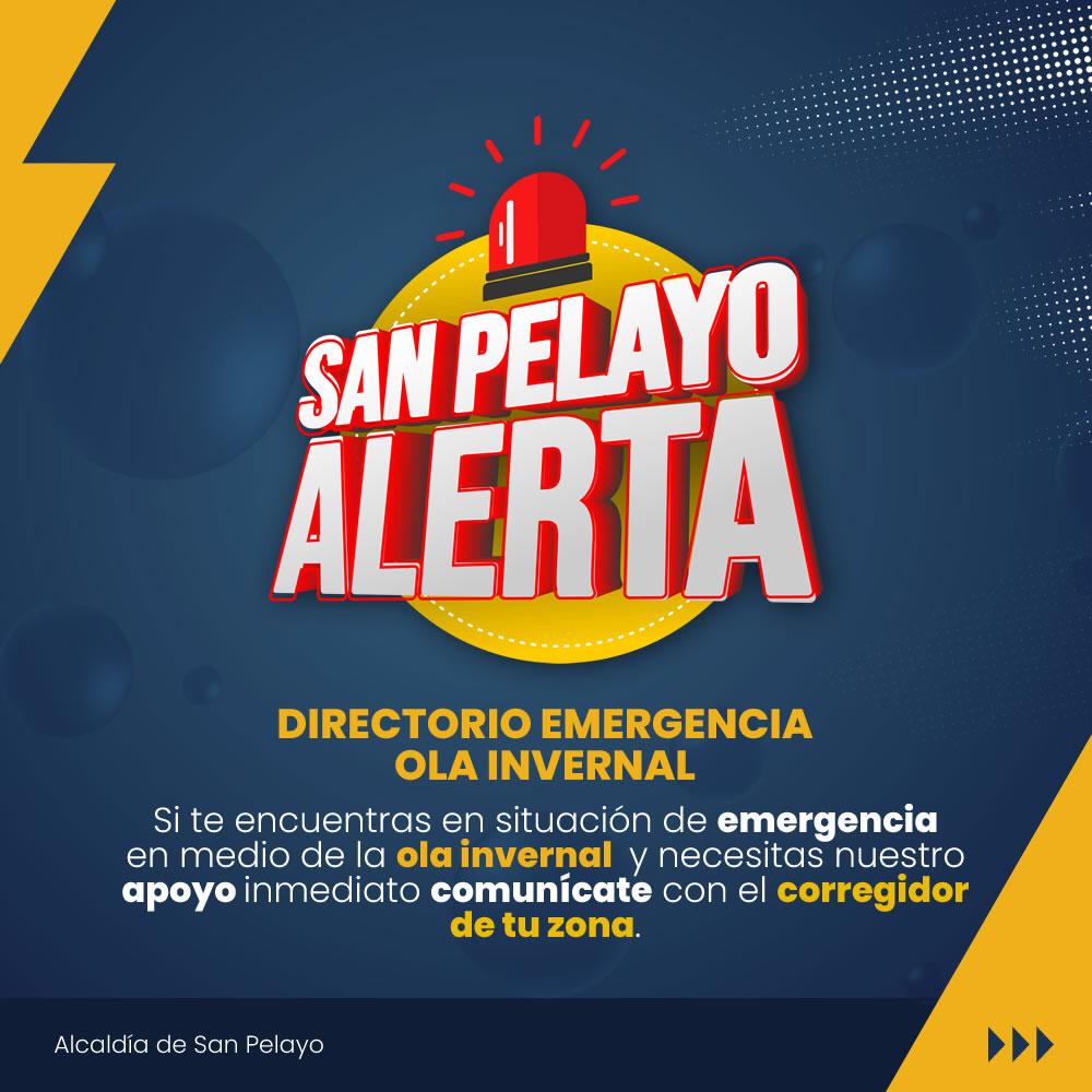 Ola invernal: este es el directorio de emergencia para comunidades en San Pelayo