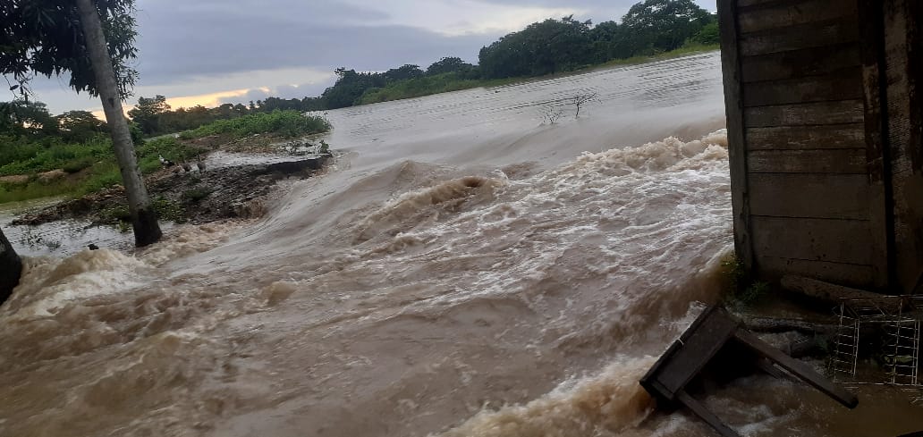 Alerta roja en Córdoba por aumento de niveles de los ríos Sinú, San Jorge y Canalete