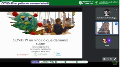 Pacientes pediátricos aportan 10.9 % de incidencia en casos de Covid en el país y el 3,6 % en Córdoba: conversatorio de Unicórdoba