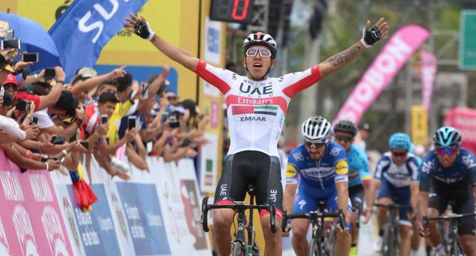 Orgullo colombiano, Juan Sebastián Molano ganó la segunda etapa de la Vuelta a Burgos