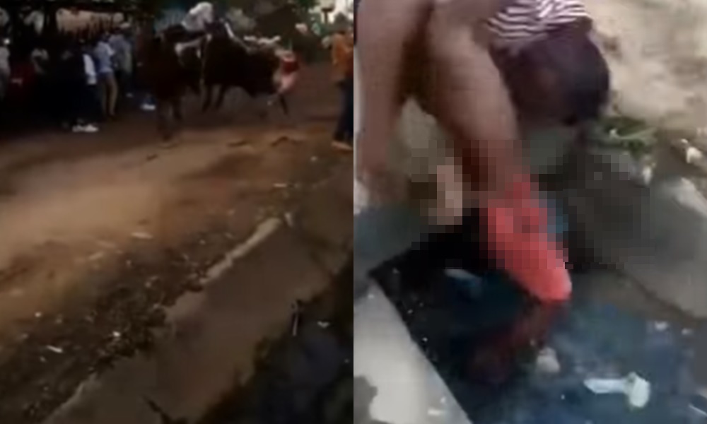 En video, casi terminan en tragedia carreras a caballo en San Bernardo del Viento