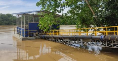 Por altos niveles en el río Sinú, servicio de agua estará con intermitencias en zona rural de Montería