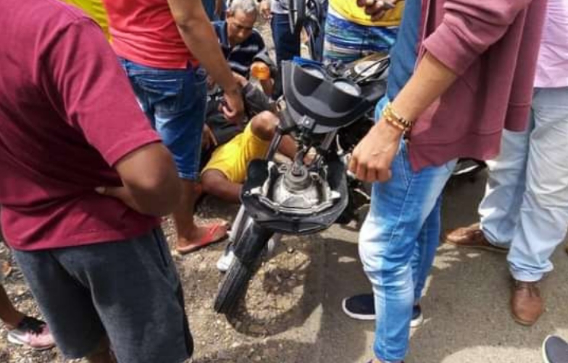 Un herido dejó accidente de tránsito en la vía San Pelayo – Montería