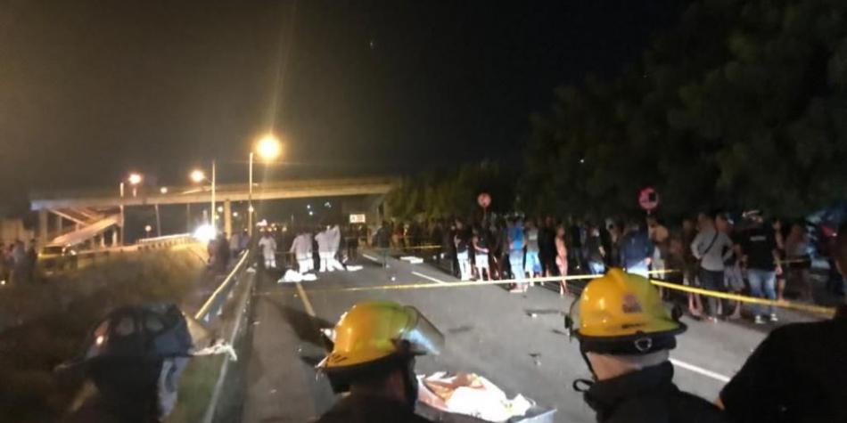 Terrible, accidente de tránsito en Santa Marta dejó seis muertos y un herido