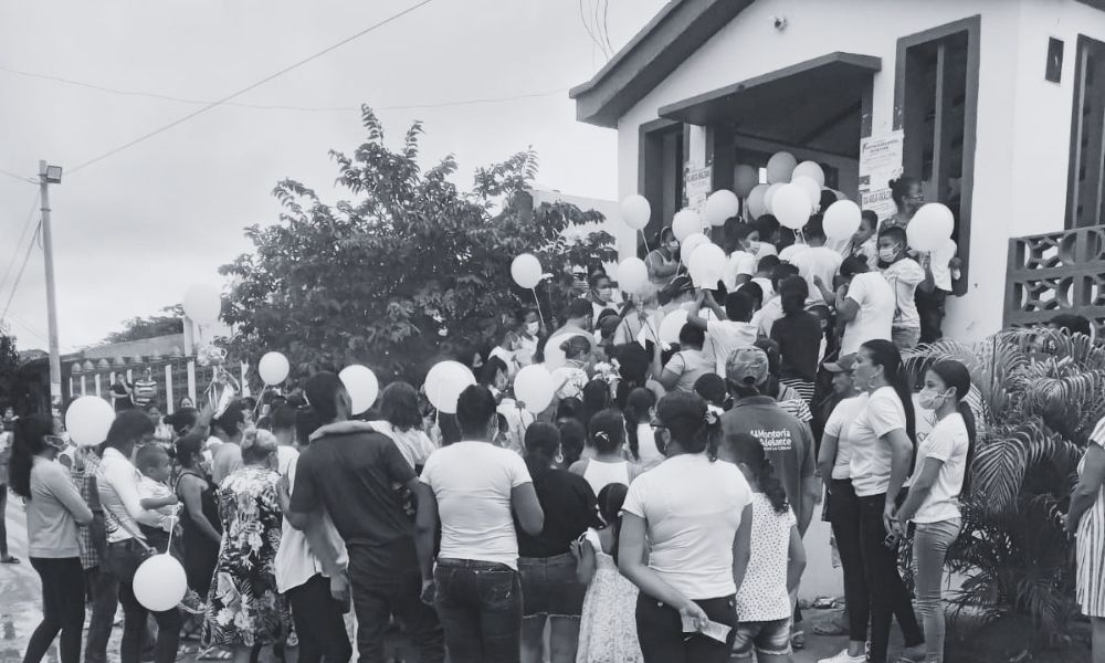 En San Carlos le dieron el último adiós a niña de 5 años que murió tras electrocutarse con un abanico