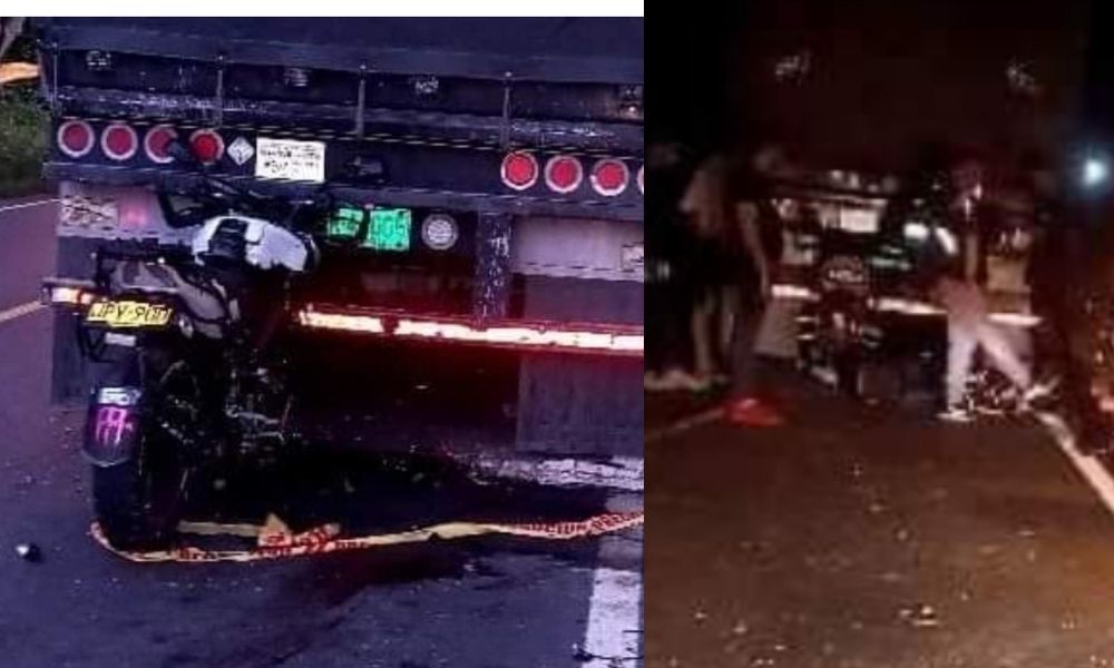 Otro accidente fatal, pareja perdió la vida tras chocar con tractocamión en la vía Chinú – Sahagún