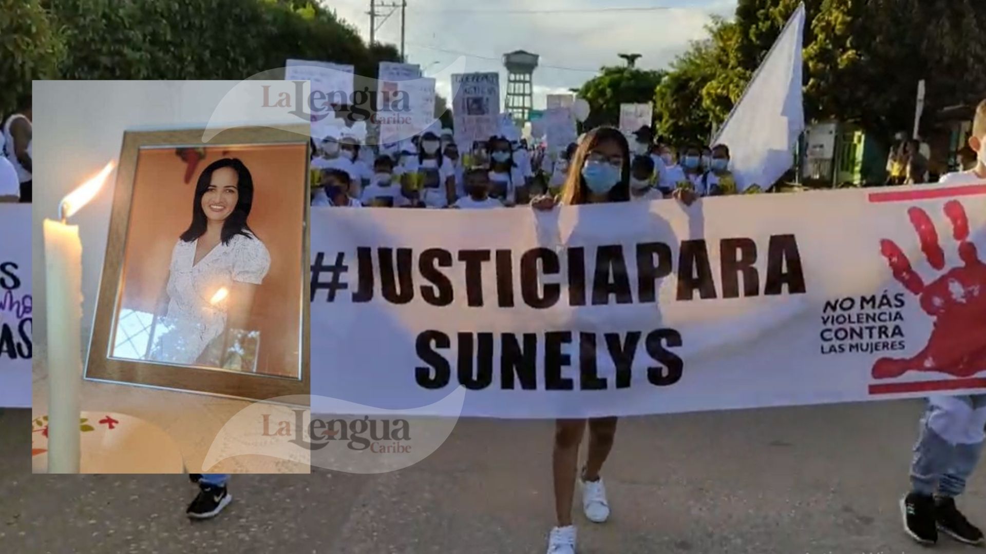 En Sahagún marcharon exigiendo justicia por la muerte de Sunely Díaz