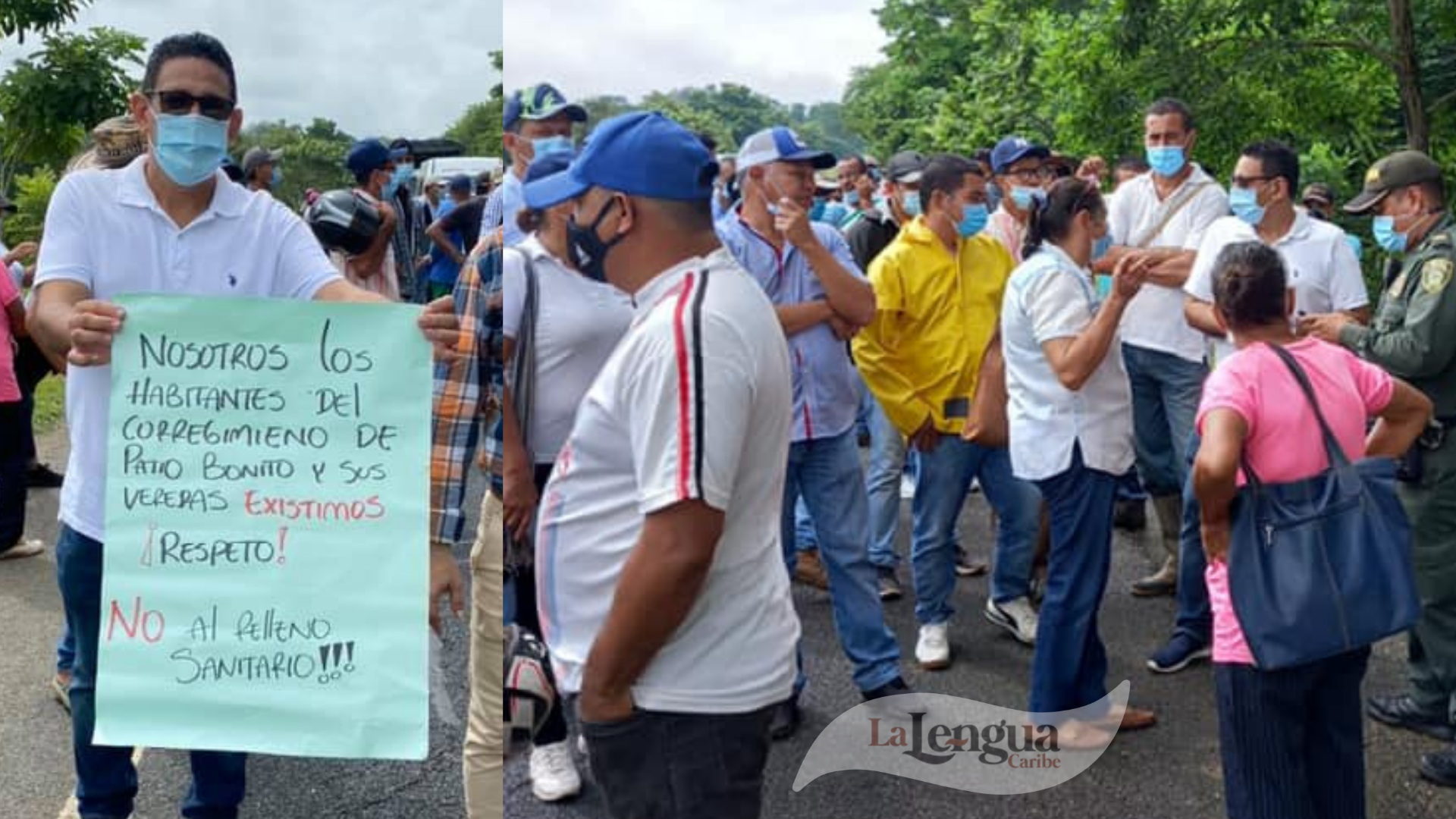 El concejal Leonel Márquez atendió llamado de la comunidad Patio Bonito, que rechaza construcción de relleno sanitario