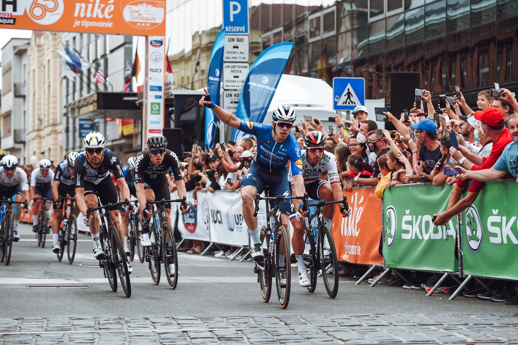 Orgullo cordobés, Álvaro Hodeg ganó la primera etapa del Tour de Eslovaquia