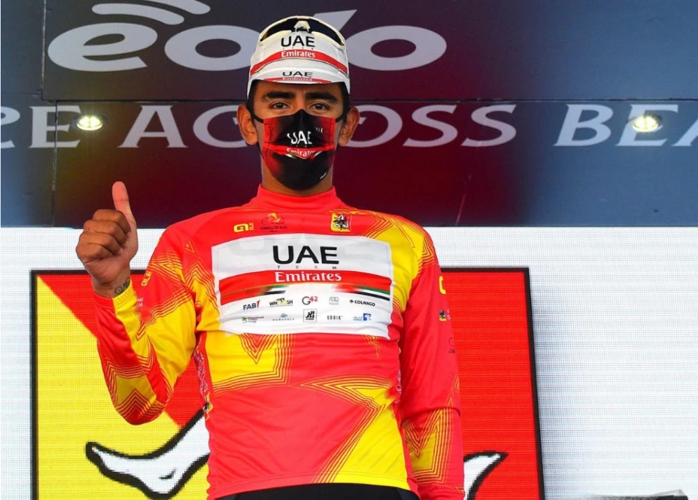 Orgullo patrio, Juan Sebastián Molano ganó la etapa de la Vuelta a Sicilia