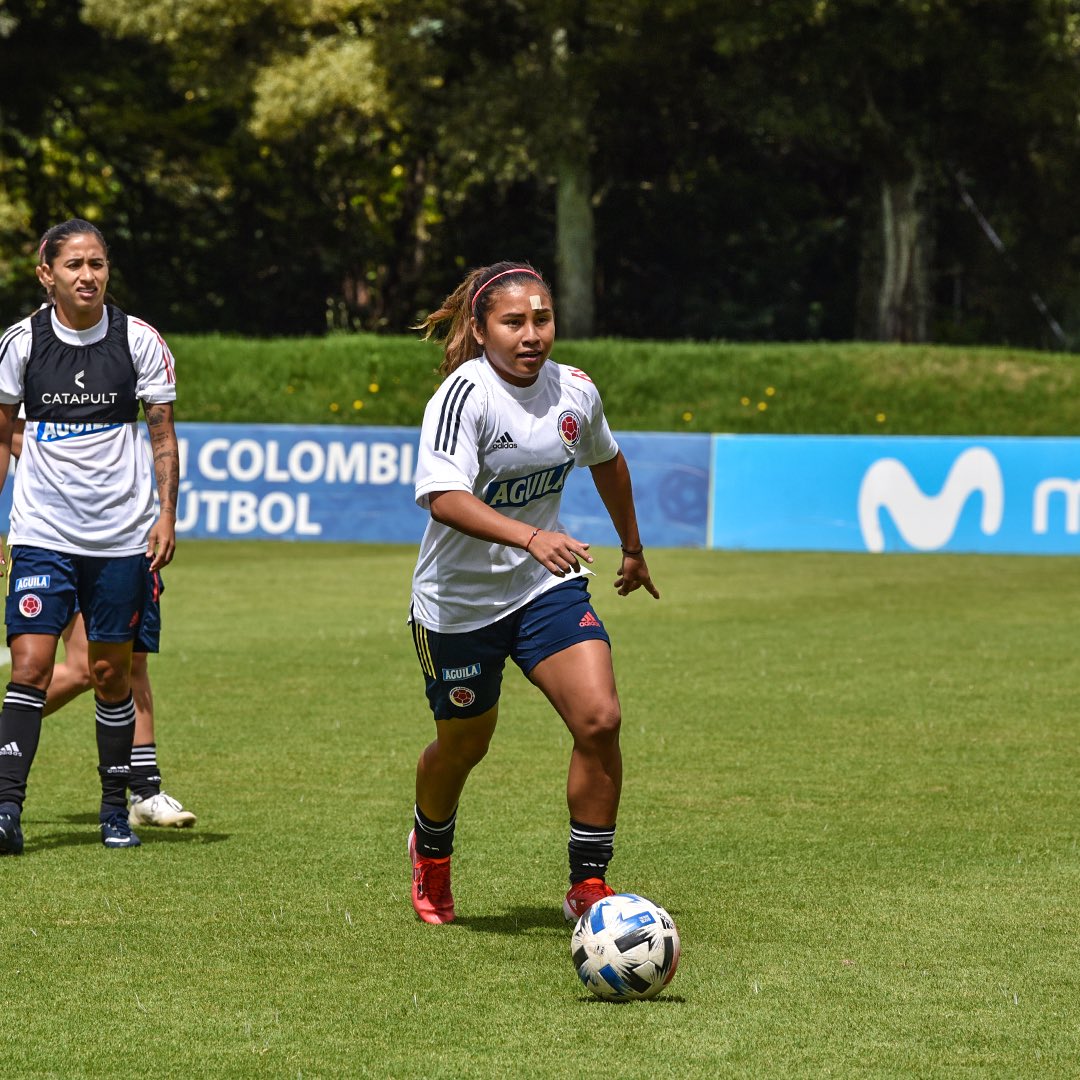 La cordobesa Leicy Santos ya se entrena con la tricolor para el amistoso ante México