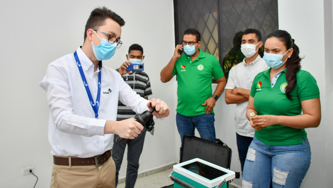 Unicórdoba adquirió medidor de fotosíntesis para la recuperación genética de variedades en La Mojana