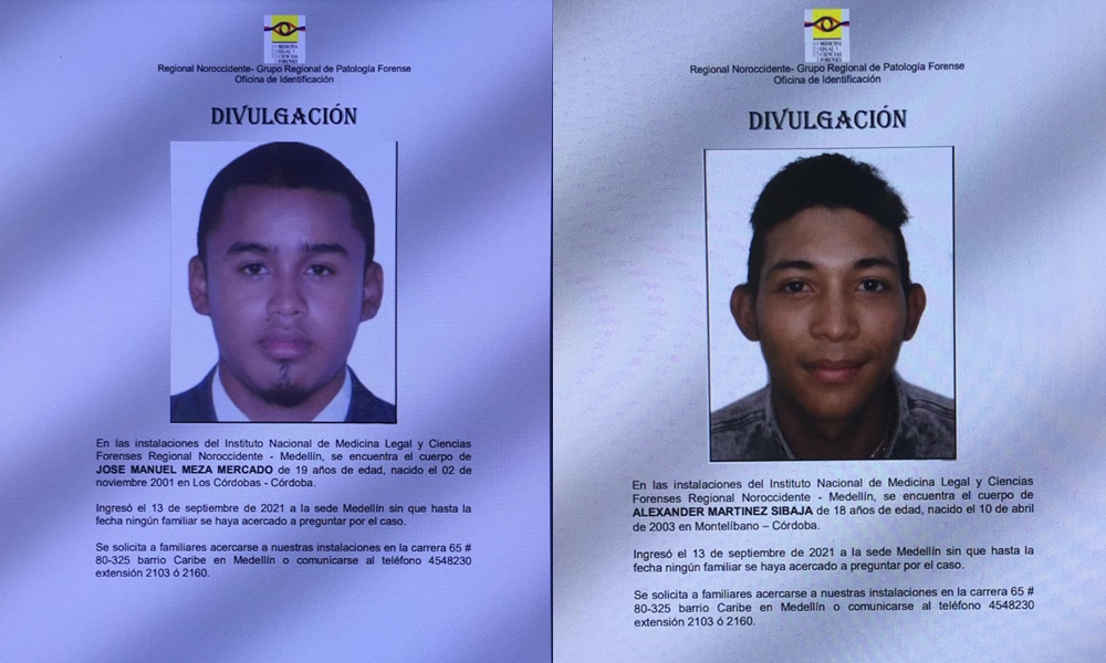 Cuerpos sin vida de dos cordobeses se encuentran sin reclamar en Medicina Legal de Medellín