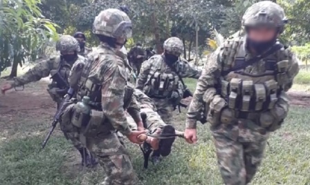 Atacan camión del Ejército con explosivos en Puerto Libertador, hay varios soldados heridos