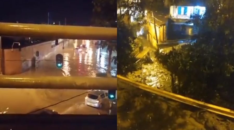 fuerte aguacero en Medellín causó inundaciones en varios sectores