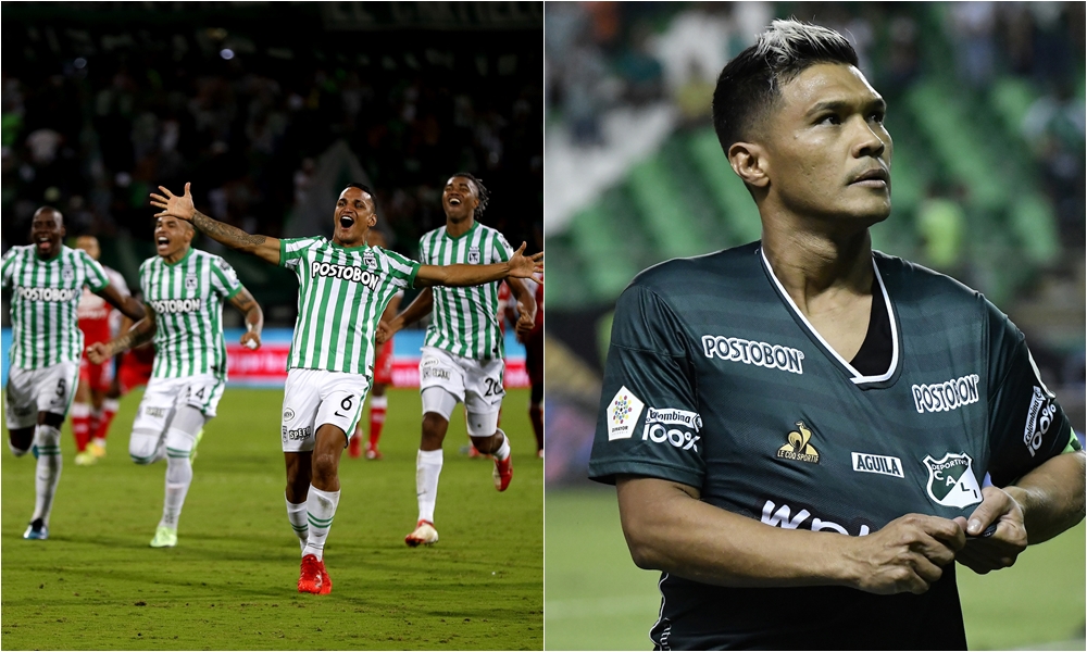 Nacional y Cali, los primeros semifinalistas de la Copa BetPlay