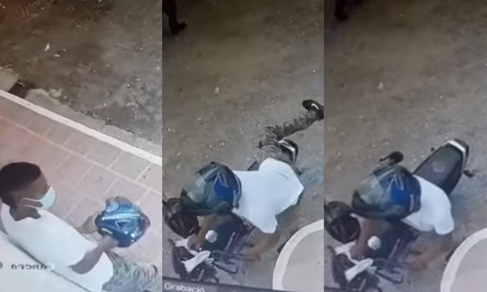 Delincuentes robaron una motocicleta en el sur de Montería