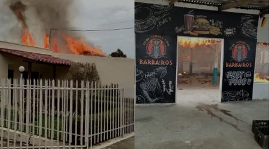 Voraz incendio se registró en el “Billar Bárbaros” en Cereté