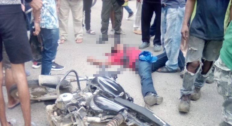 Dos heridos dejó choque de motocicletas en Cereté