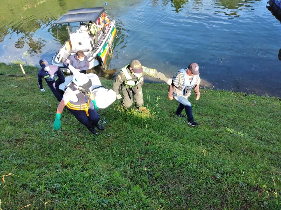 Hallan cadáver de joven que llevaba seis días desaparecido en represa de Guatapé