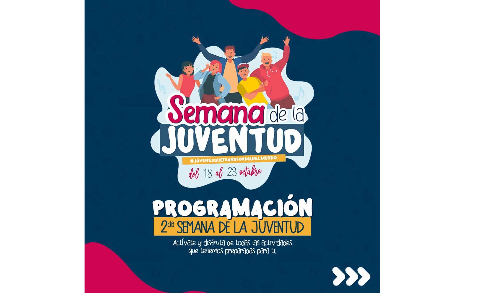 Conozca la programación oficial de la Segunda Semana de la Juventud en San Pelayo