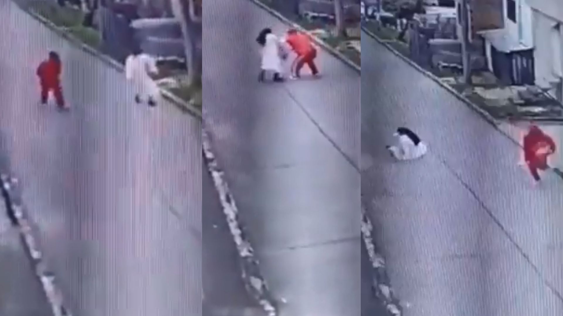 En video: ladrón robó a una monja y la tiró contra el suelo, el hombre fue capturado