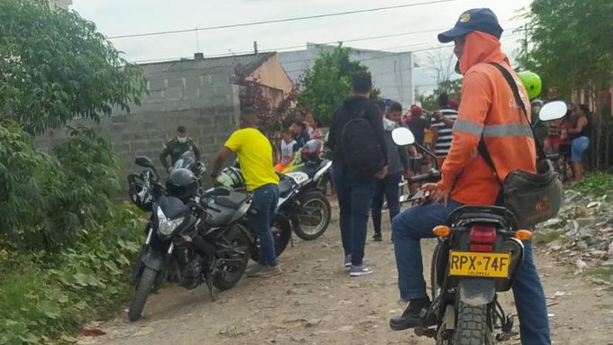 Mataron al ‘Mua’ en el barrio Rancho Grande de Montería