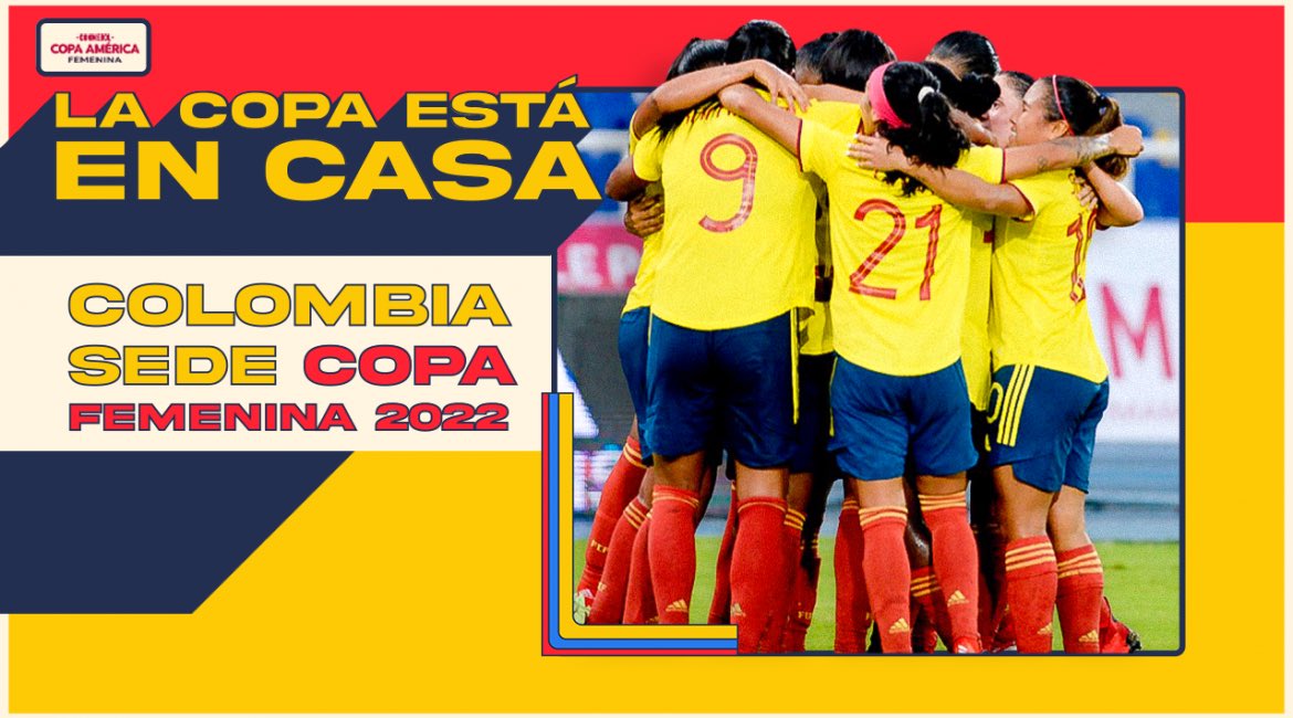 Colombia albergará la Copa América Femenina 2022