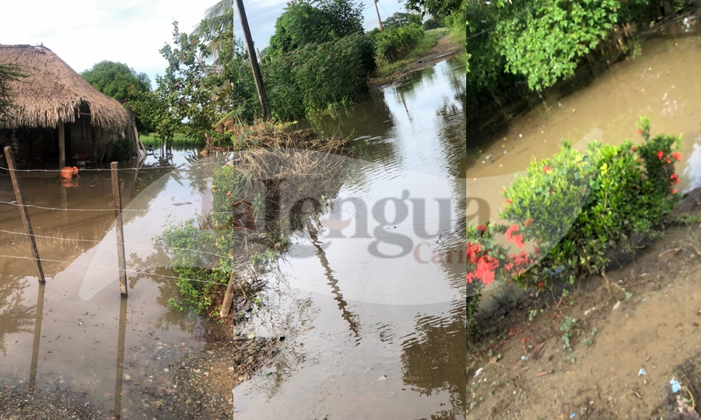 Comunidad del El Faro 4 en Montería reporta inundaciones por fuertes lluvias