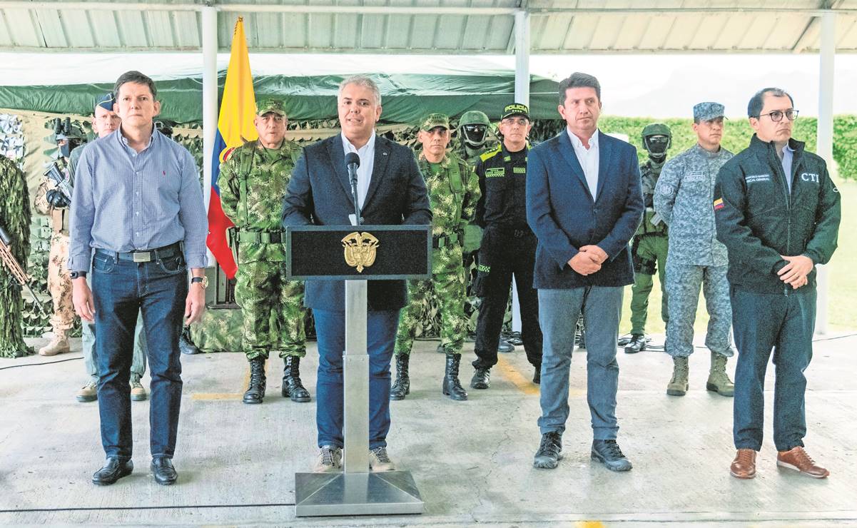 Presidente Iván Duque comparó captura de ‘Otoniel’ con la baja del narcotraficante Pablo Escobar