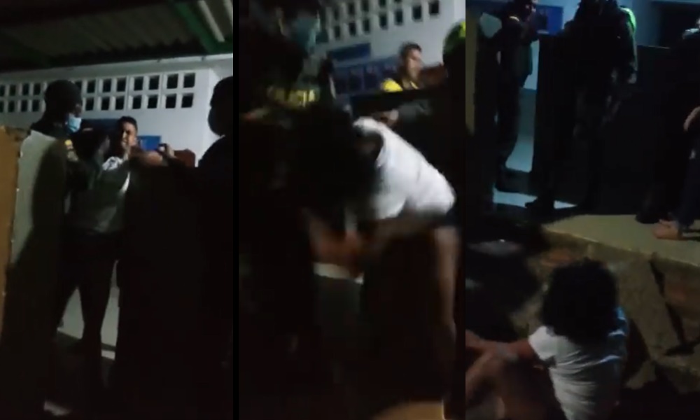 Gran rechazo por agresión de policía a una mujer en Puerto Libertador