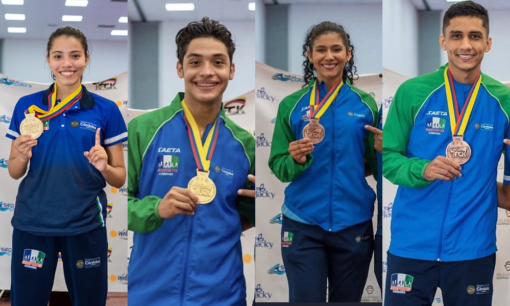 Karatecas cordobeses ganaron nueve medallas en Campeonato Nacional Interligas