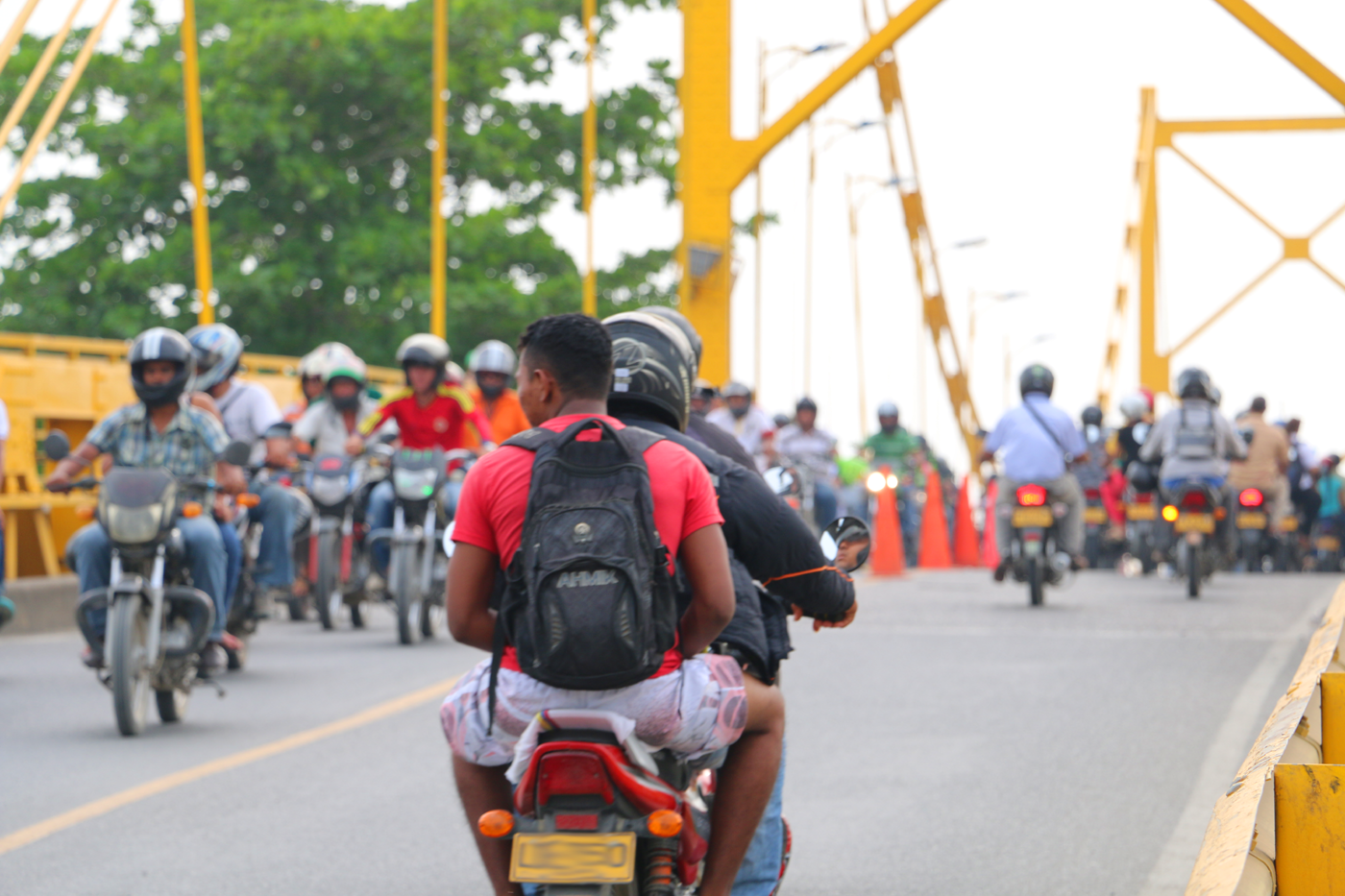 Este puente festivo habrá restricciones para el parrillero en moto en Montería