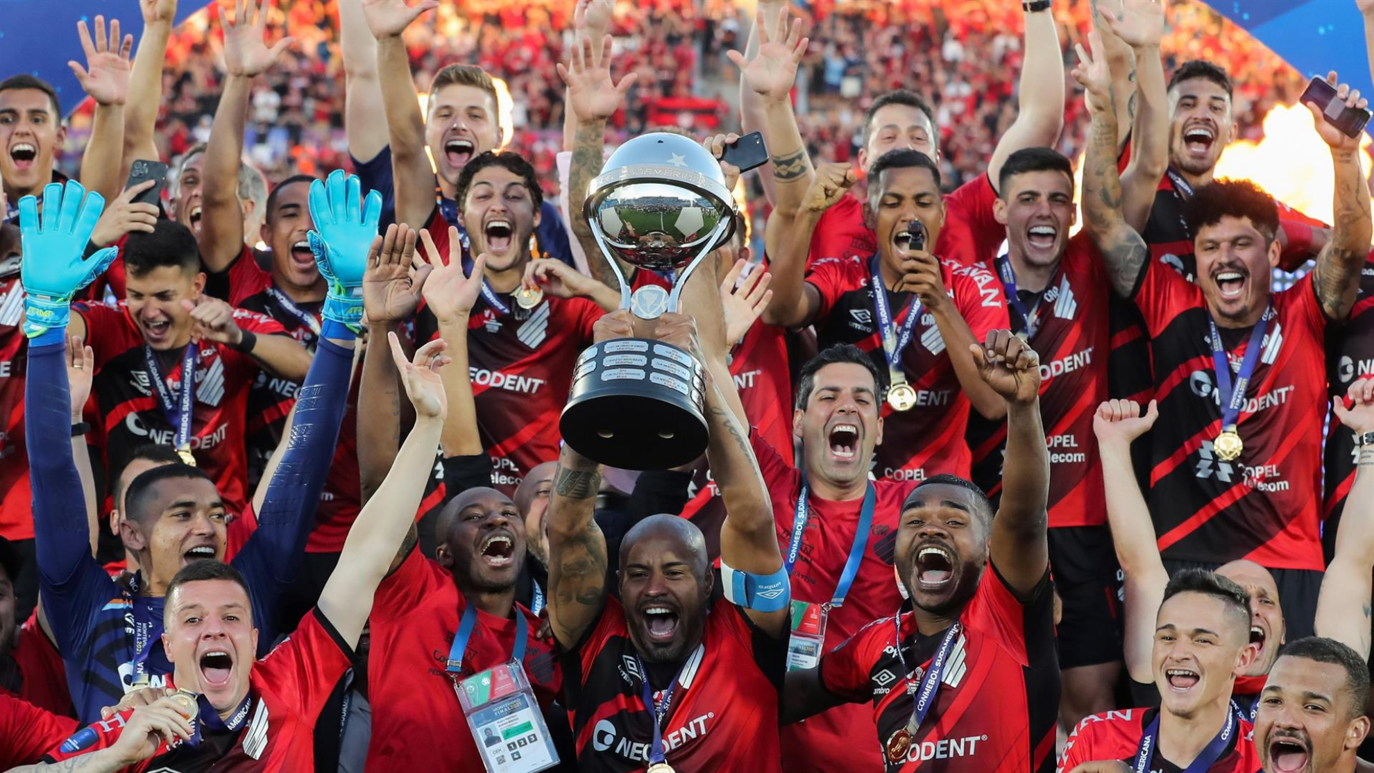 Bicampeón, Atlético Paranaense se quedó con la Copa Sudamericana 2021