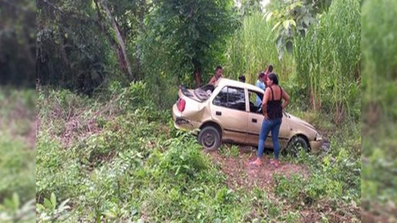 Automóvil se salió de la vía Tuchín – Chimá