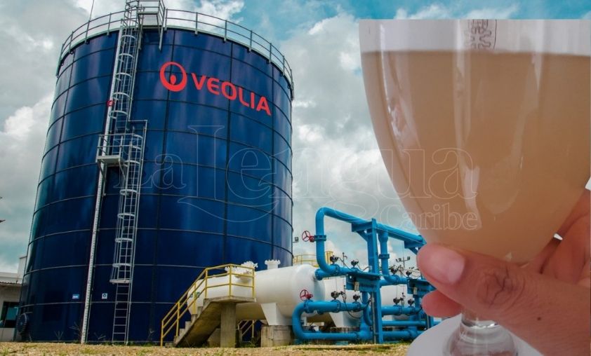 Aumentan las quejas por la mala calidad del agua en Montería, Veolia permanece en silencio