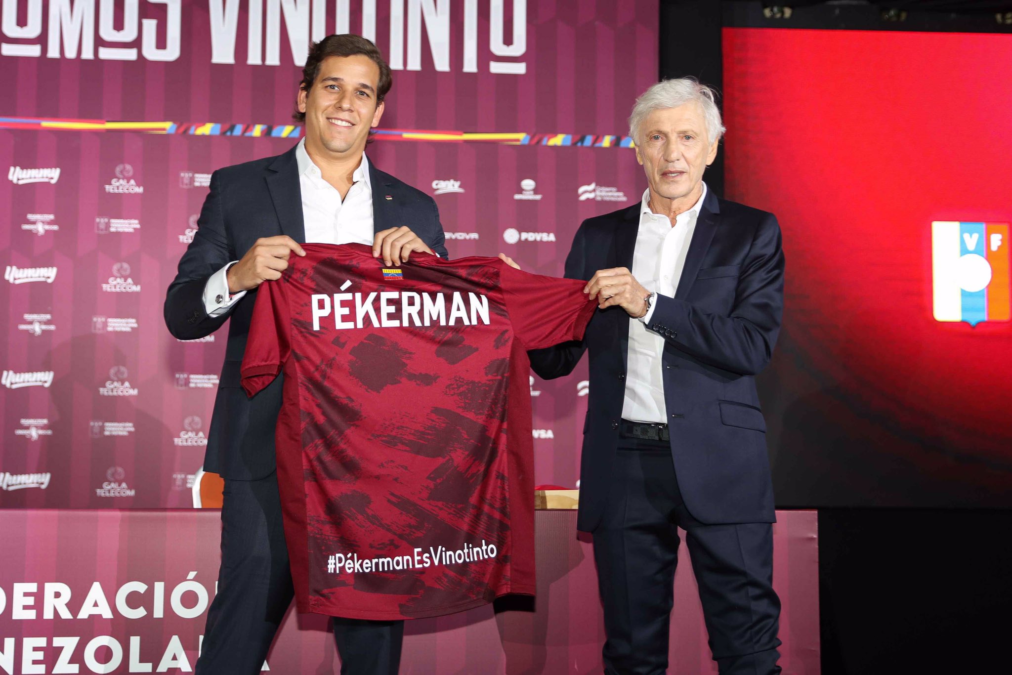 Pékerman vuelve al ruedo, fue presentado como nuevo seleccionador de Venezuela