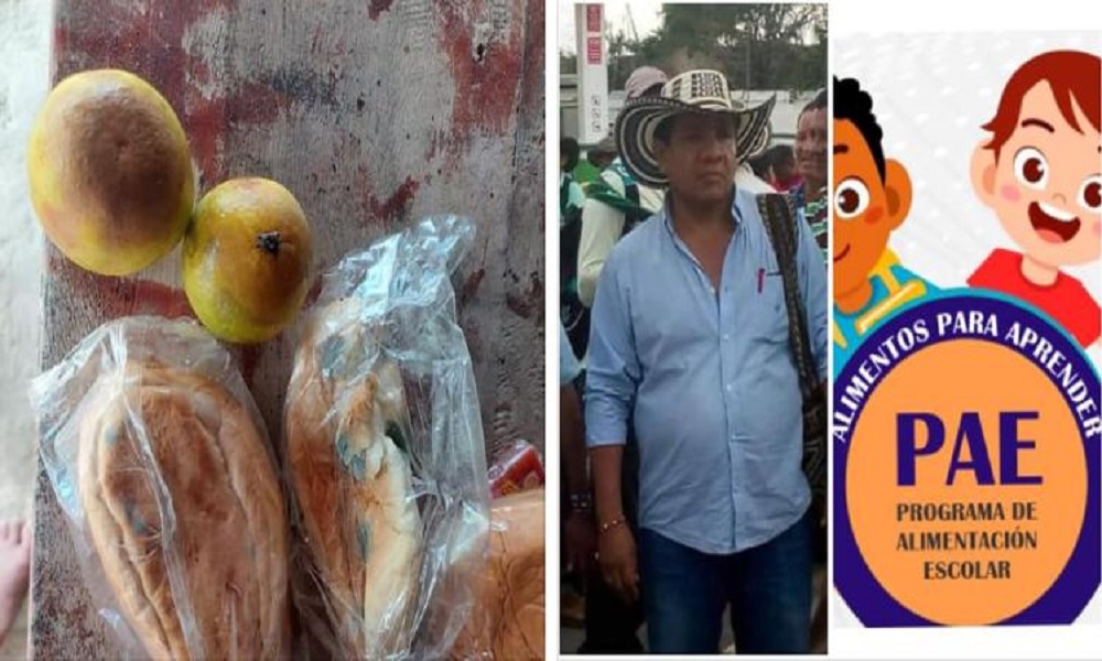 Panes con moho y frutas podridas, denuncian entrega de alimentos en mal estado en PAE de San Andrés de Sotavento