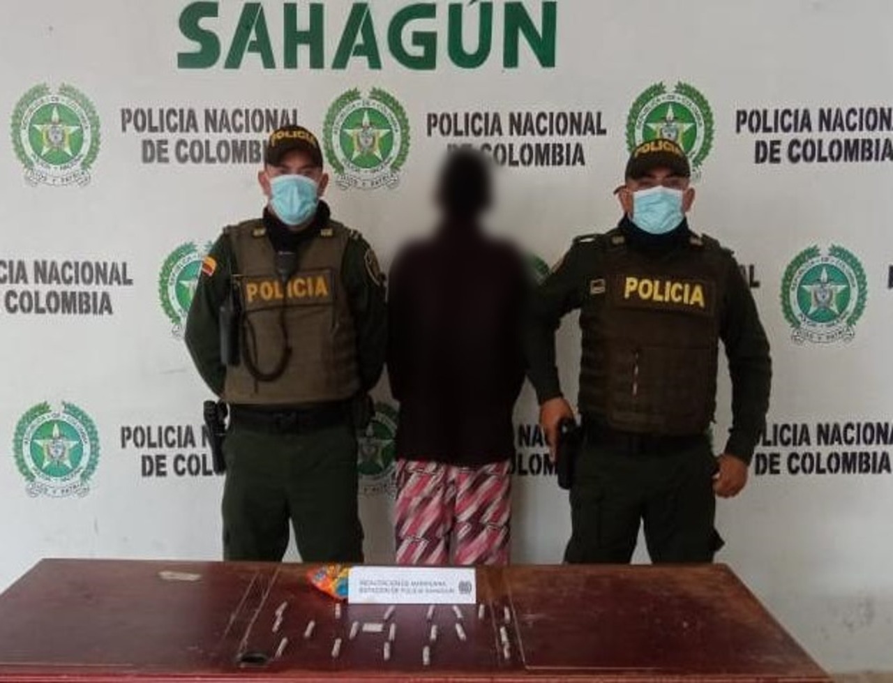 Lo capturaron por llevar marihuana en una bolsa de yupis en Sahagún