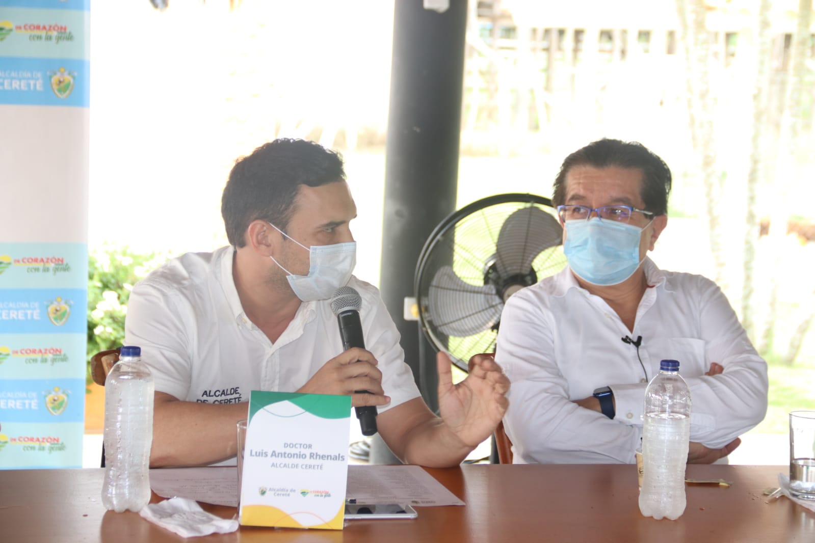 En Cereté, ministro de Salud lideró PMU Nacional sobre vacunación contra el Covid-19