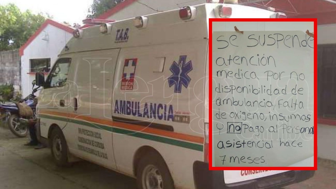 En el Camu de Chimá no hay nada, no tiene ambulancia, insumos y le deben a los médicos